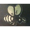 Gold Bee Stickers